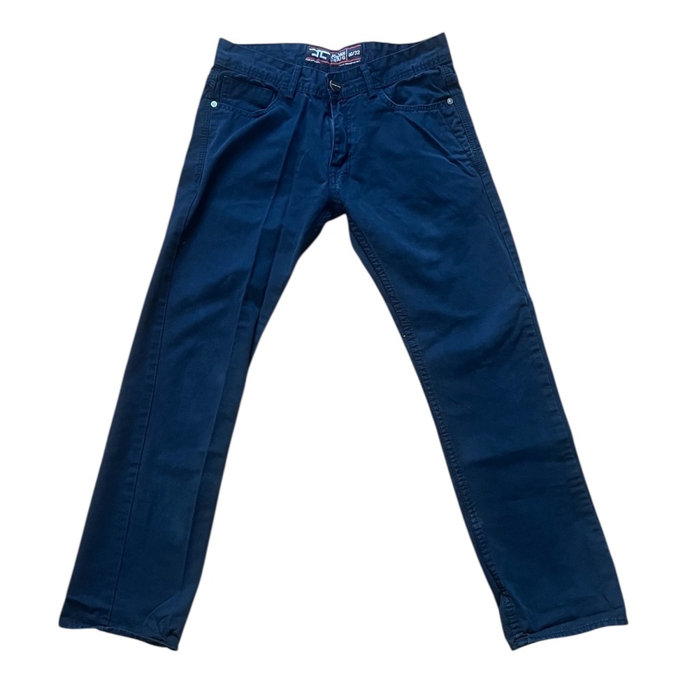 Jordan Craig Men’s Used Pants 30x32 Navy Blue Slim Fit Casual Chino Style